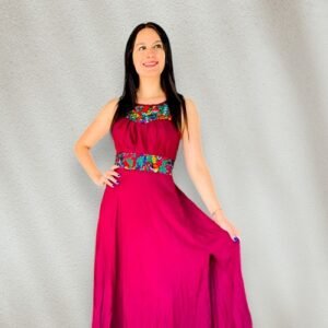 Vestido mexicano modelo Nora