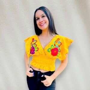 Blusas mexicanas modelo Ana