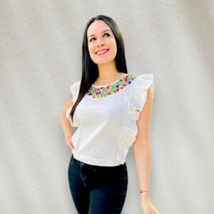 Blusas mexicanas modelo Alondra