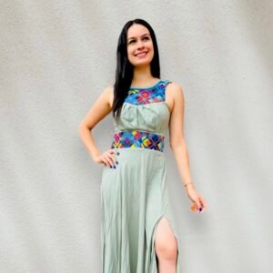 Vestido Mexicano Modelo Araceli