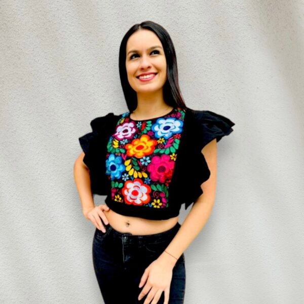 Blusa Mexicana Modelo Valeria
